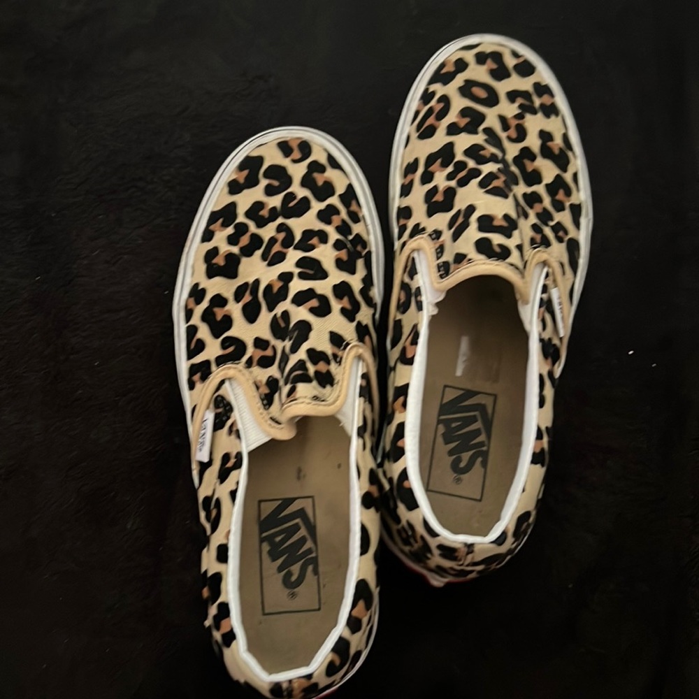 Leopard Print Vans